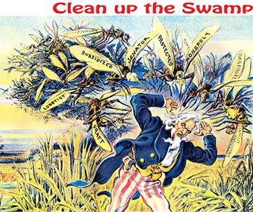 Clean up the Swamp, Uncle Sam, Mosquitoes