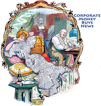 Corporate Money Buys, Wall Street, Champagne, Mistress