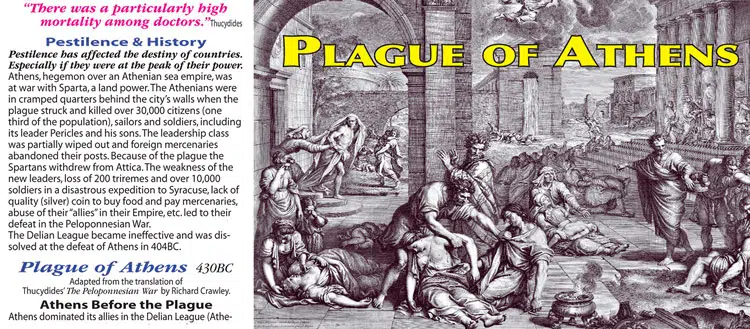 Plague of Athens, Thucydides Peloponnesian War